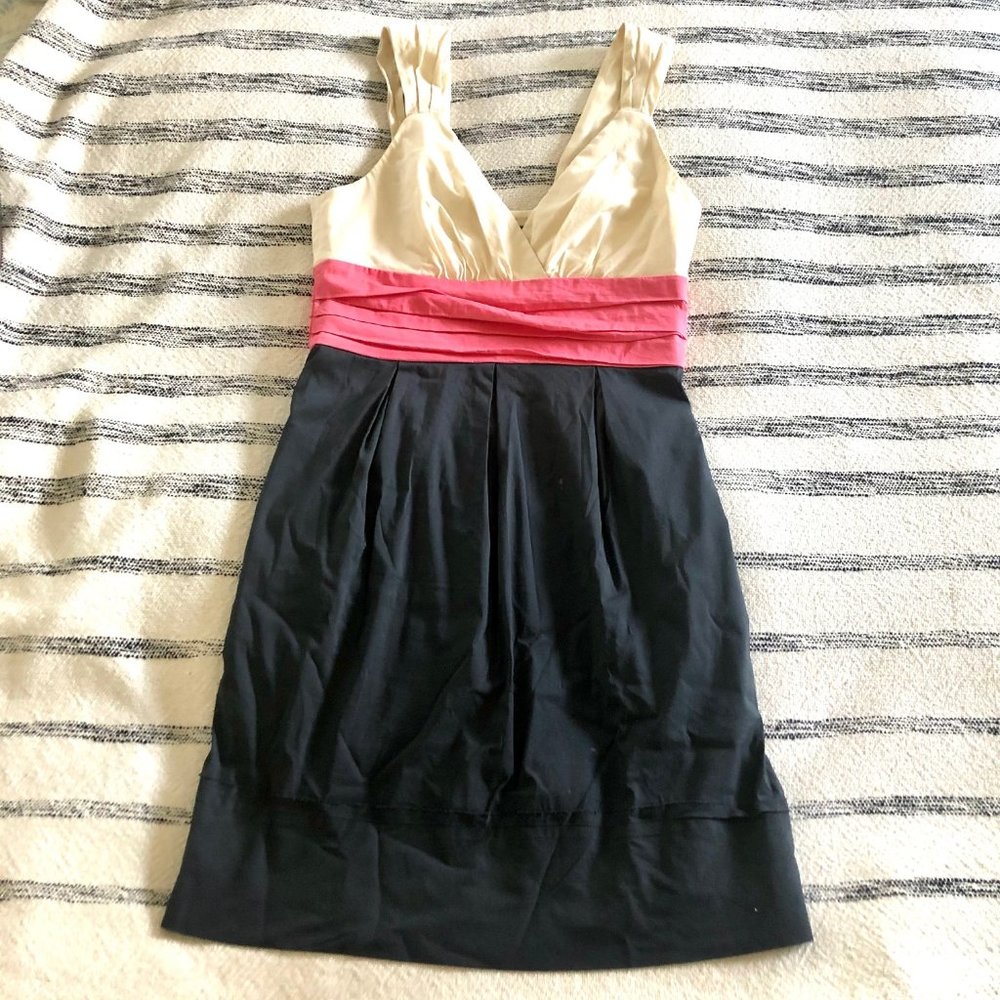 BCBG Max Azria Colorblock Dress